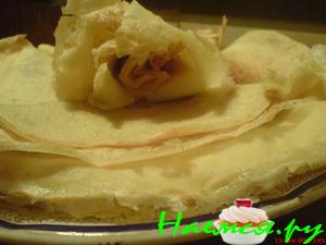 Блинчики с кукурузной мукой Блинчики с кукурузной мукой