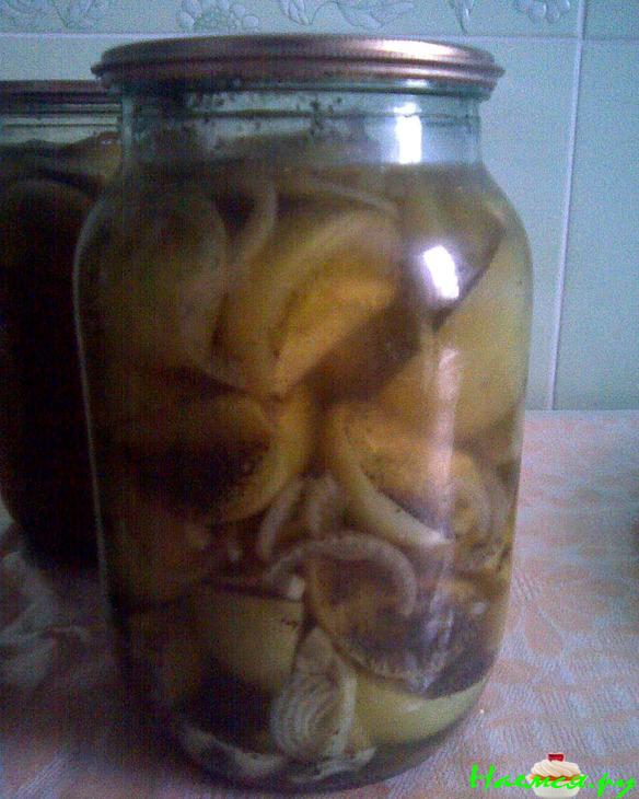 Зеленые помидорки с перчиком Зеленые помидорки с перчиком