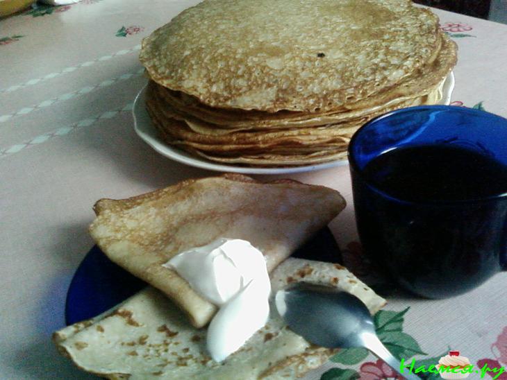 Блины гречневые скороспелые