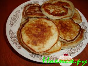 Оладьи грушевые