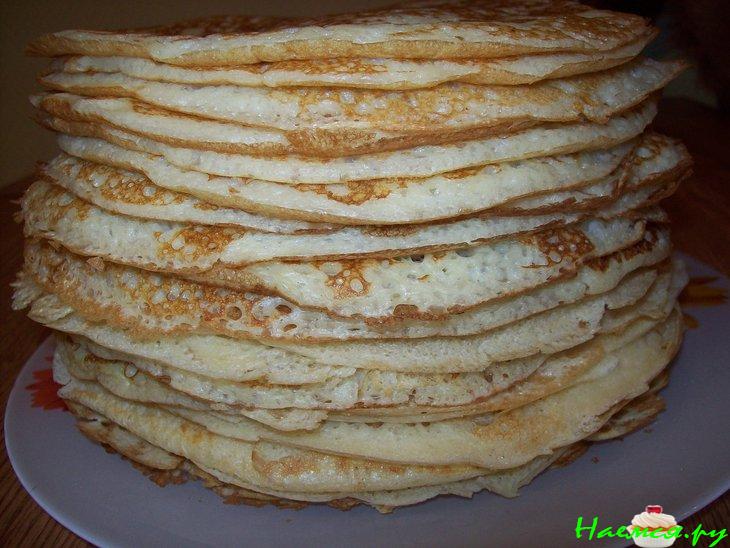 Блины дрожжевые заварные Блины дрожжевые заварные