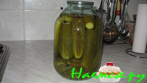 Маринованные огурчики (хрустящие)