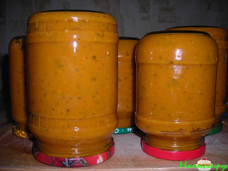 Икра из кабачков (вариант)