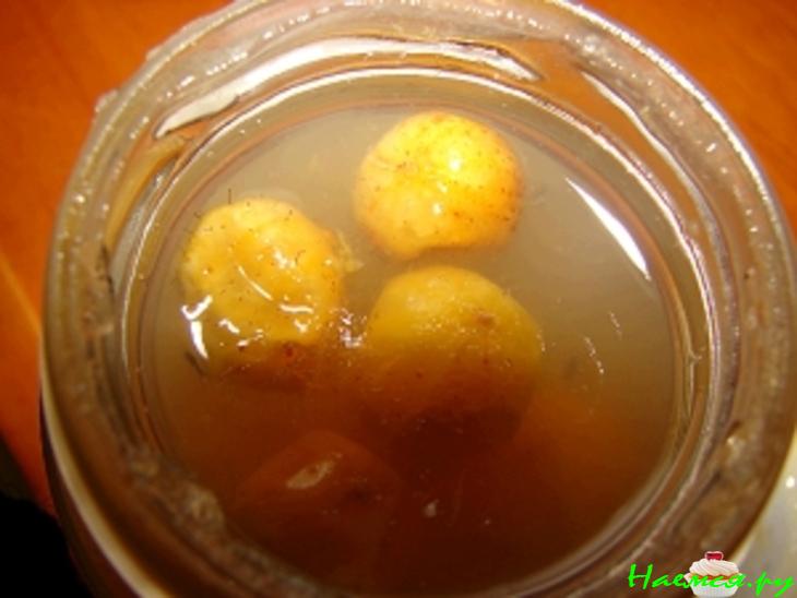 Варенье из крыжовника с зелёным чаем Варенье из крыжовника с зелёным чаем