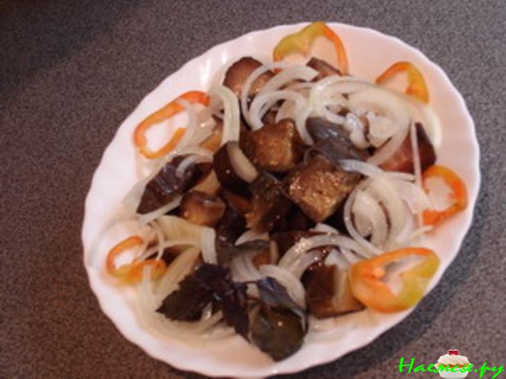 Соленые баклажаны (квашеные)