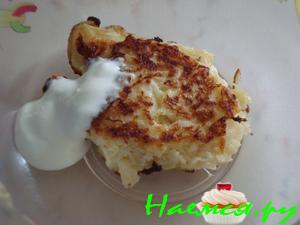 Оладьи из кольраби