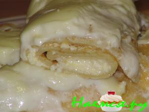 Блинчики "Неженка" с творогом и изюмом