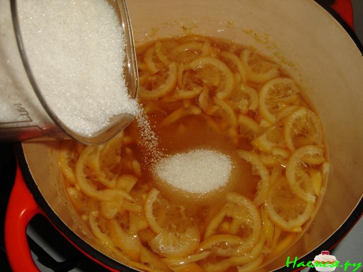 Варенье / Джем из лимонов с лимонной корочкой Варенье / Джем из лимонов с лимонной корочкой