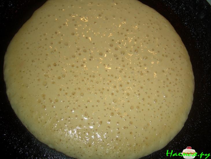 Блины на соке