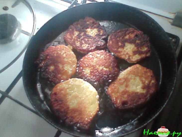 Драники на майонезе