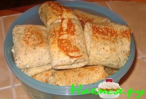 Маковые блинчики с творожной начинкой Маковые блинчики с творожной начинкой