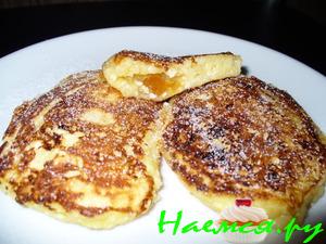 Сырники с начинкой из павидла или конфитюра