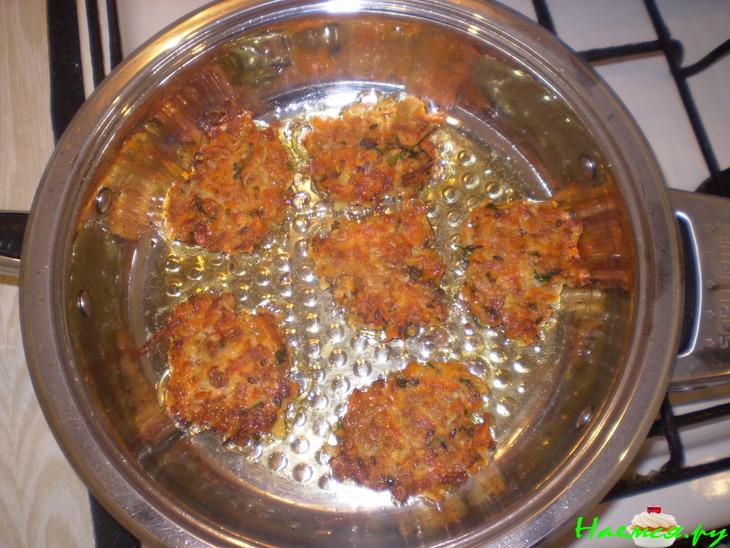 Морковные оладьи Морковные оладьи