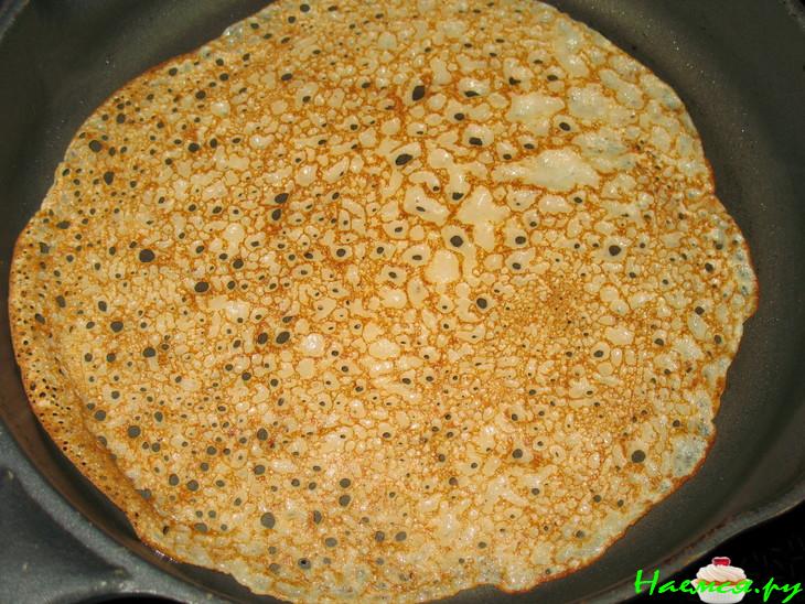 Гречневые блины на молоке