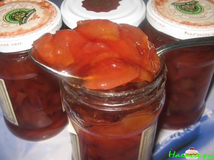 Сливово-ореховый джем с изюмом