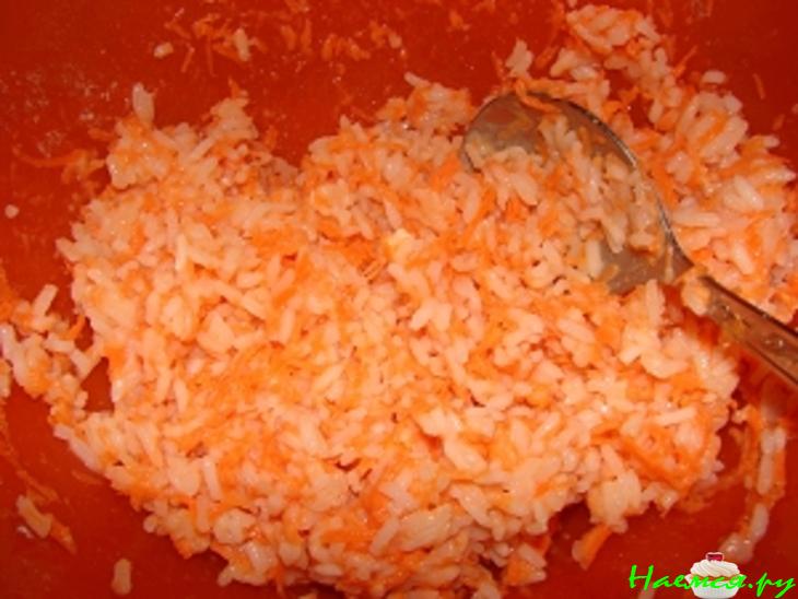 Рисовые оладьи