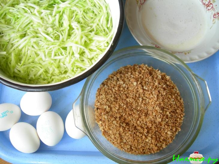 Кабачково-гречневые блинчики-лепешки