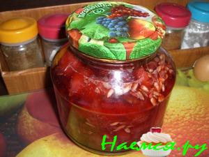 Клубничное варенье с орехами и семечками!