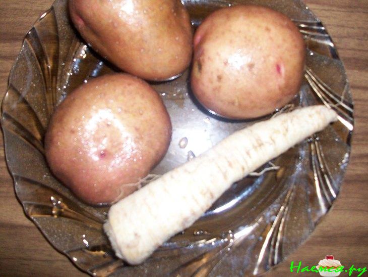 Оладушки овощные с кукурузной мукой