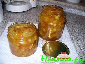 Конфитюр " Запах лета" из яблок и апельсина