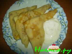 Любимые блины с начинкой