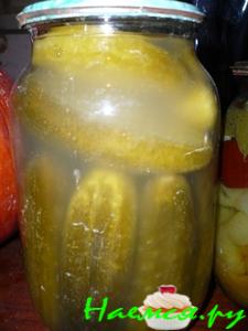 Огурчики соленые