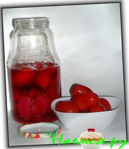 Помидоры в розовом рассоле Помидоры в розовом рассоле