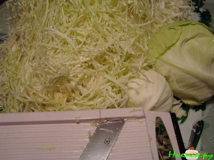 Отличная закуска - квашеная капустка Отличная закуска - квашеная капустка