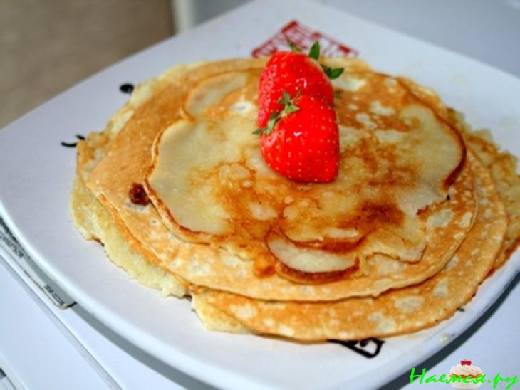 Блины на манной каше