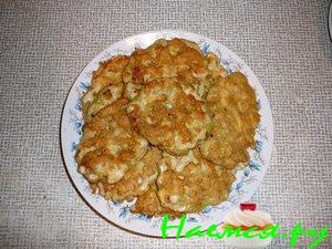 Куриные оладьи для завтрака