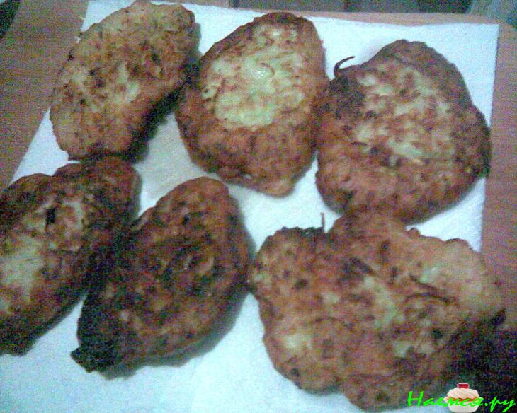 Оладьи кабачковые на майонезе