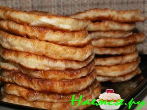 Сырные оладьи