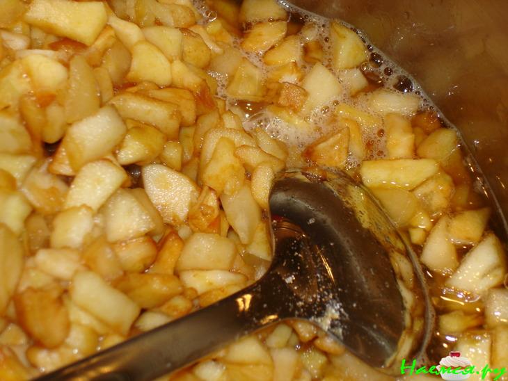 Заготовка из яблок для пирога