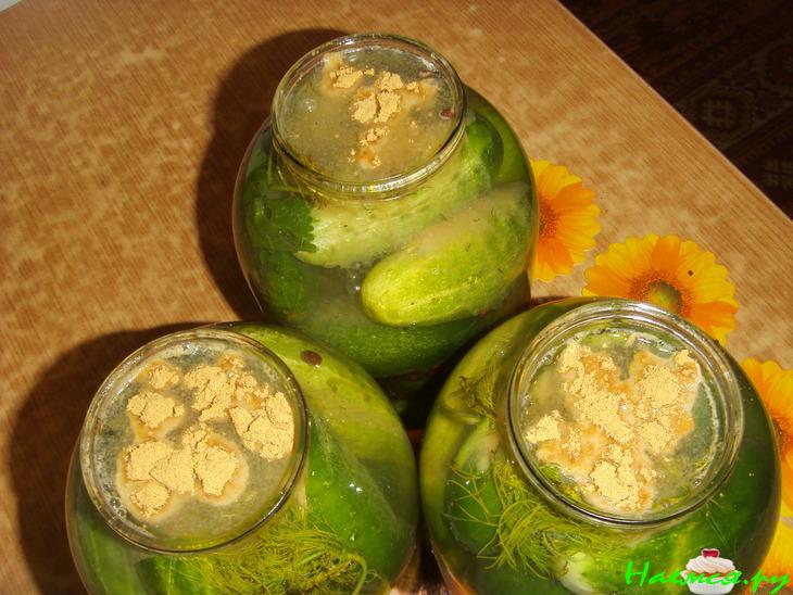 Огурцы соленые "Проще простого" (вариант)