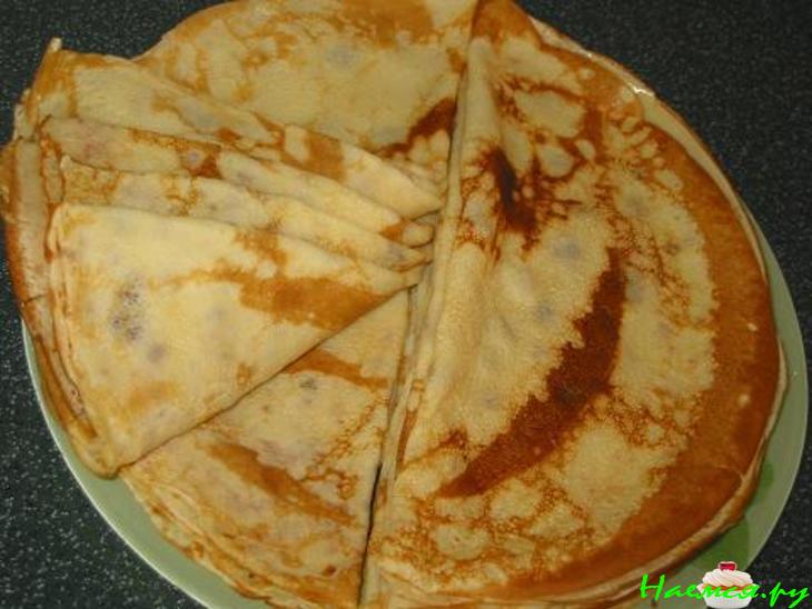 Блинчики с куриными сердечками и желудочками Блинчики с куриными сердечками и желудочками