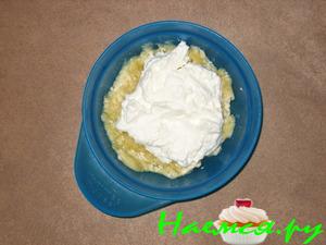 Мусс банановый для малышей