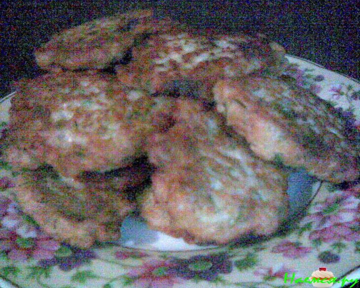 Рисово-овсянные оладушки (они же рисовые биточки, котлетки...)