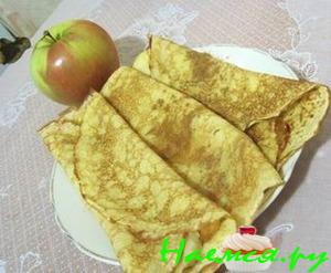 Блинчики по-мексикански с яблоками и корицей