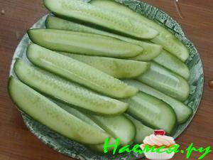 Огурчики соленые в арбузе