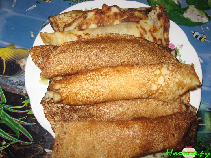 Блинчики картофельные с капустно-морковной начинкой&nbsp; 