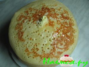 Блины "Толстяки" на молочной сыворотке