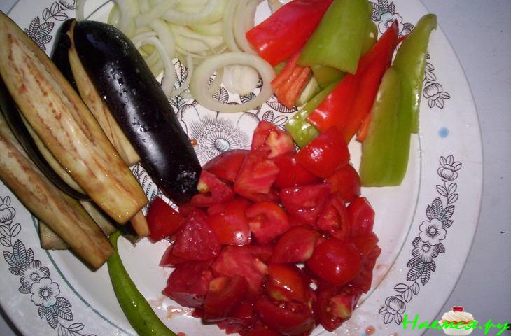 Консервированные овощи для "Мусака Екатерининская"