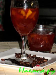 Нектариновое варенье с кофе и ванилью