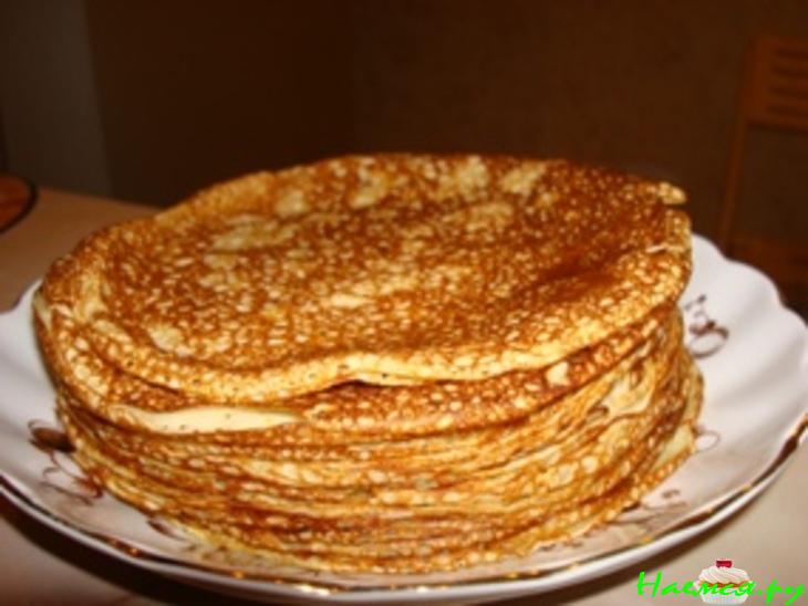 Блинчики цитрусовые