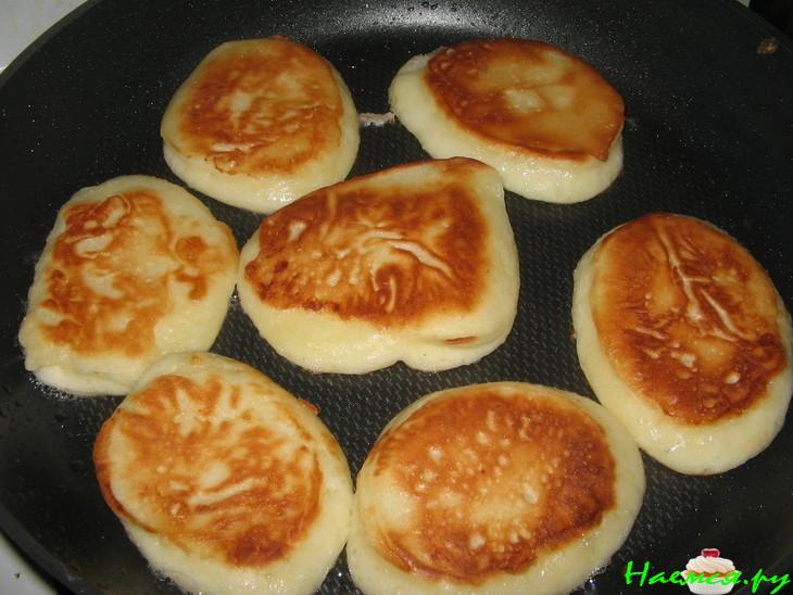 Оладушки на кефире