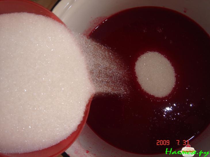 Желе из красной смородины