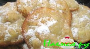 Яблочные лепешки (прекрасная альтернатива оладьям)