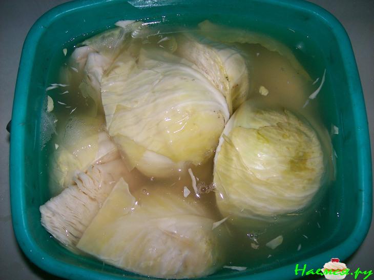 Кимчхи из белокочанной капусты Кимчхи из белокочанной капусты