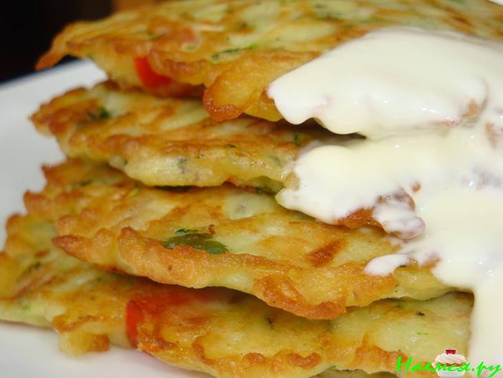 Блинчики из цуккини и не только