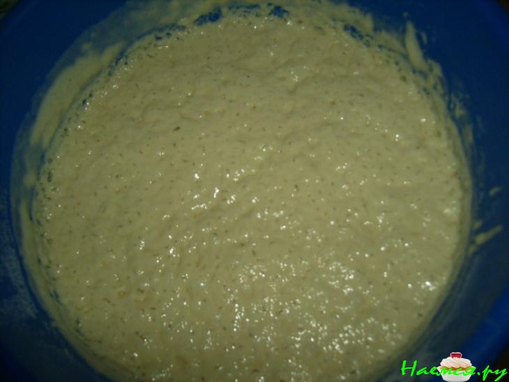 Дрожжевые оладьи с яблоками